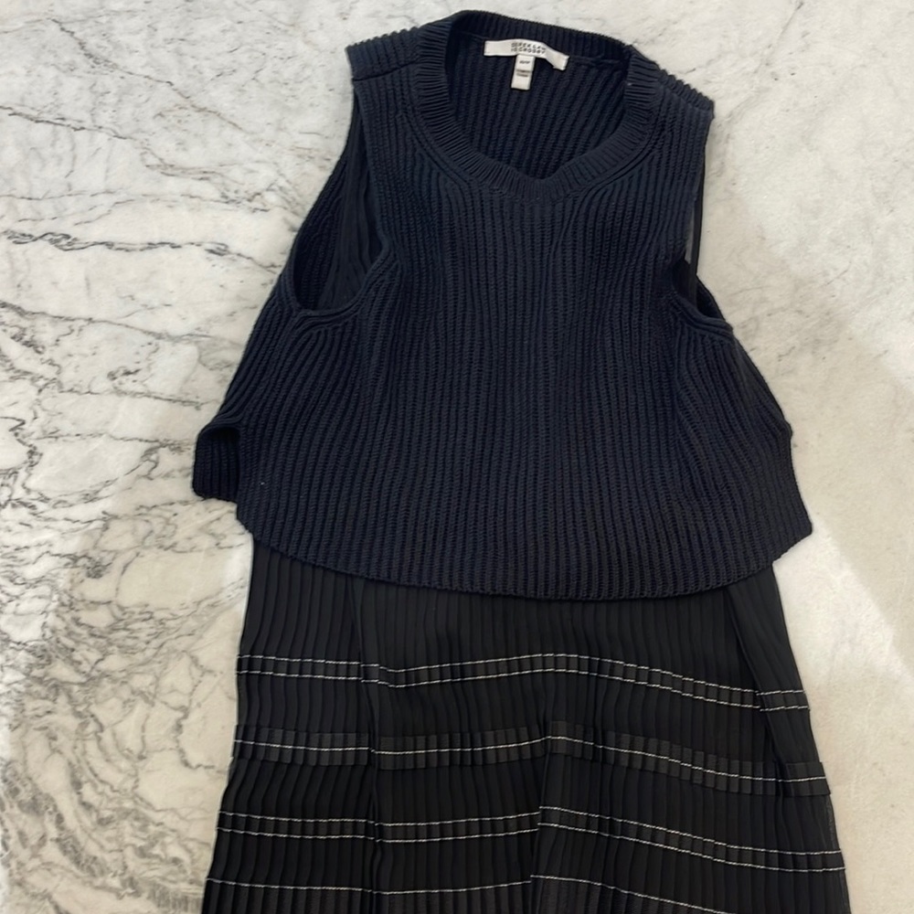 Derek Lam 10 Crosby knit tank top size xs